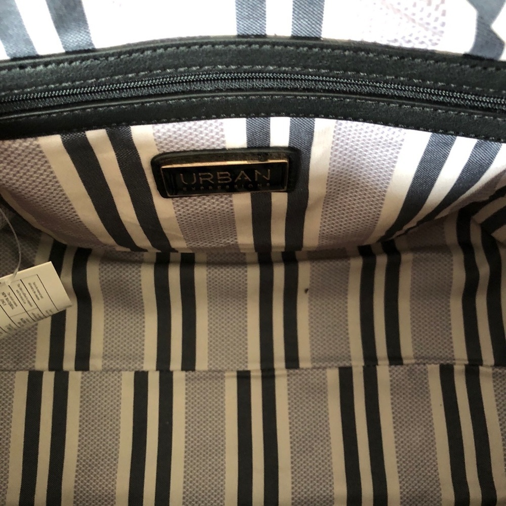 Urban Expressions Miles Denim Duffle Bag - Picture 6 of 6